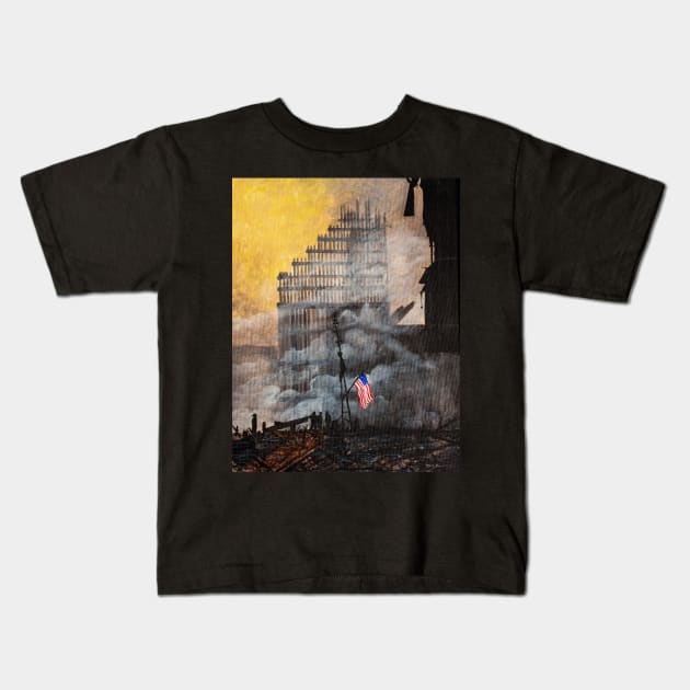 Ground Zero Recovery Kids T-Shirt by Matt Starr Fine Art